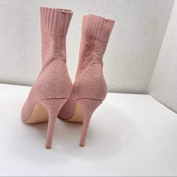 Gianvito Rossi Fiona Boucle Ankle Boot Size 41 - Picture 5 of 8